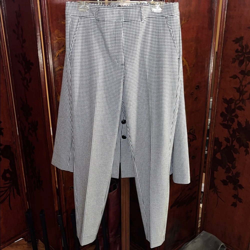 White House Black Market Houndstooth Jacket